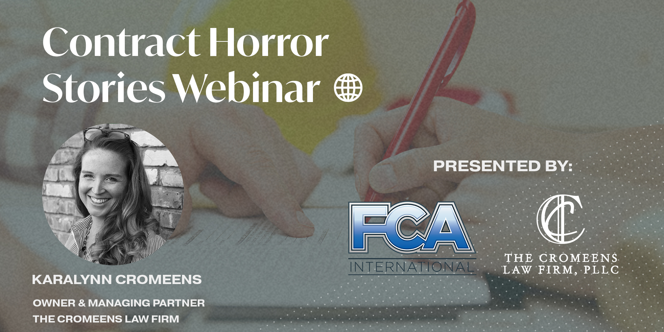 Contract Horror Stories Webinar with FCA