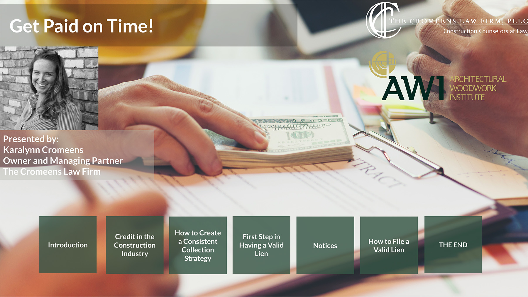 AWI Web Series: Get Paid On Time – September 9