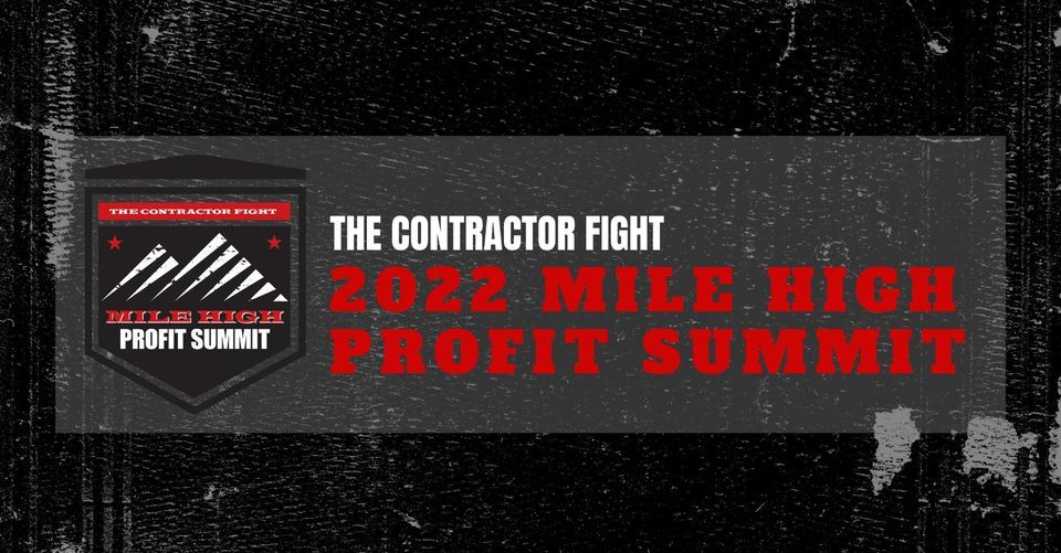 The Mile High Profit Summit – September 14-16